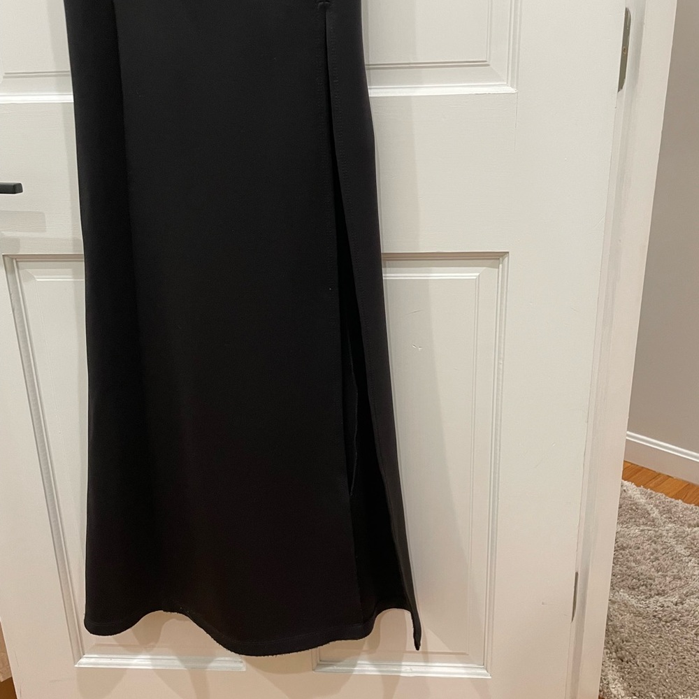 Long black dress - black tie, prom, cocktail - Picture 3 of 10